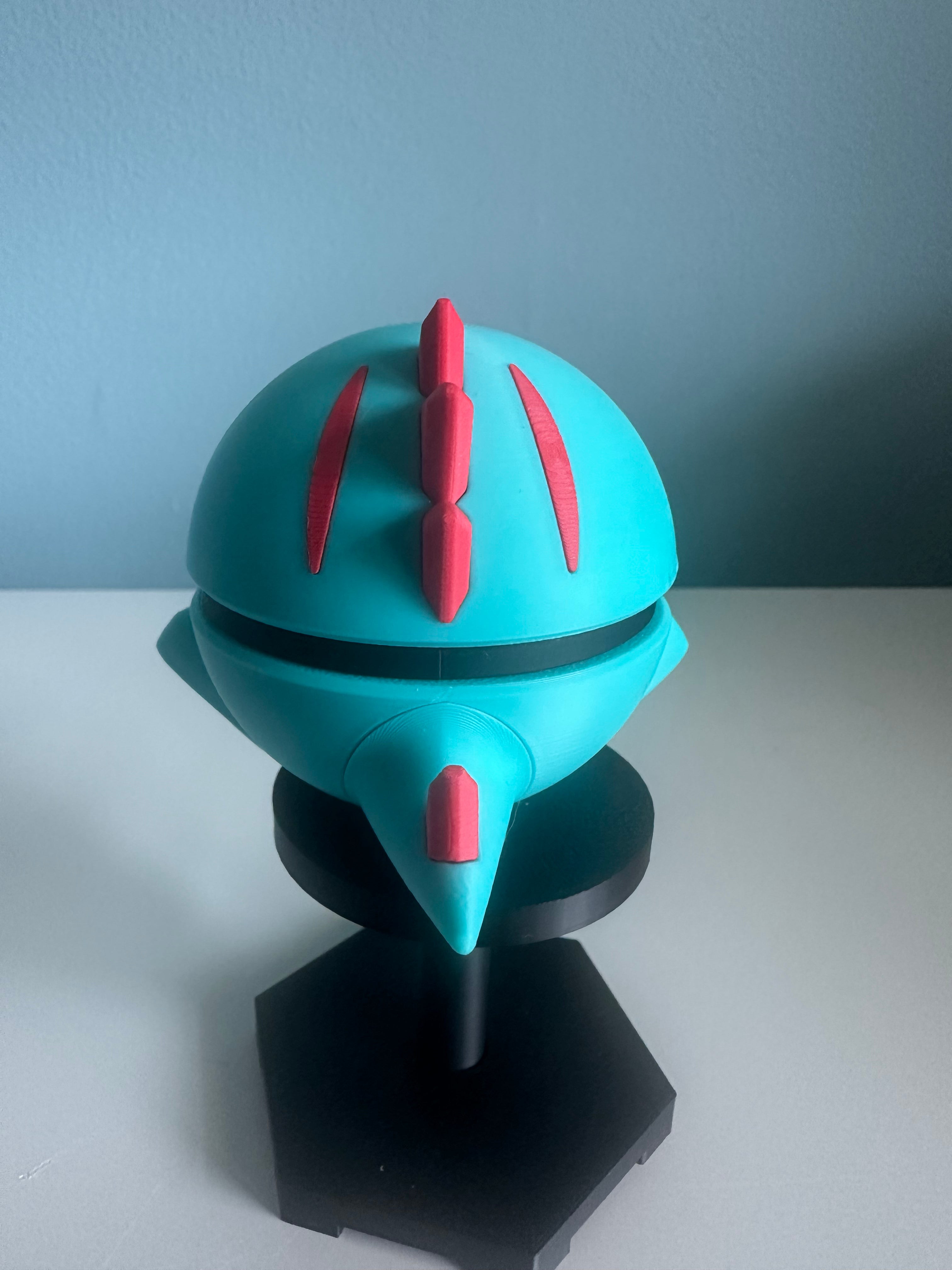 Totodile Inspired Character Ball: Custom 3D Printed Collectible