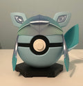 Glaceon Inspired Character Ball: Custom 3D Printed Collectible