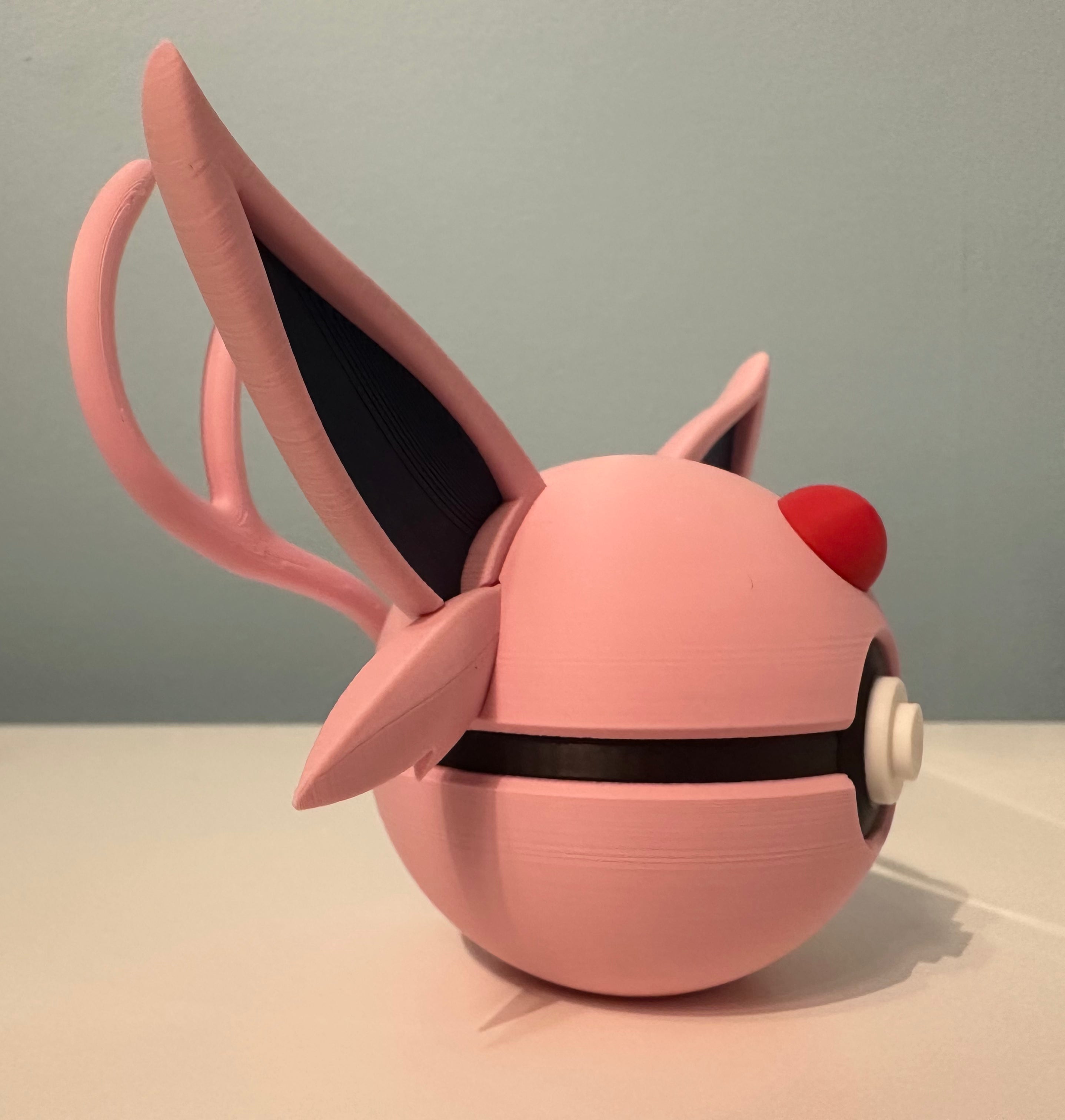 Espeon Inspired Character Ball: Custom 3D Printed Collectible