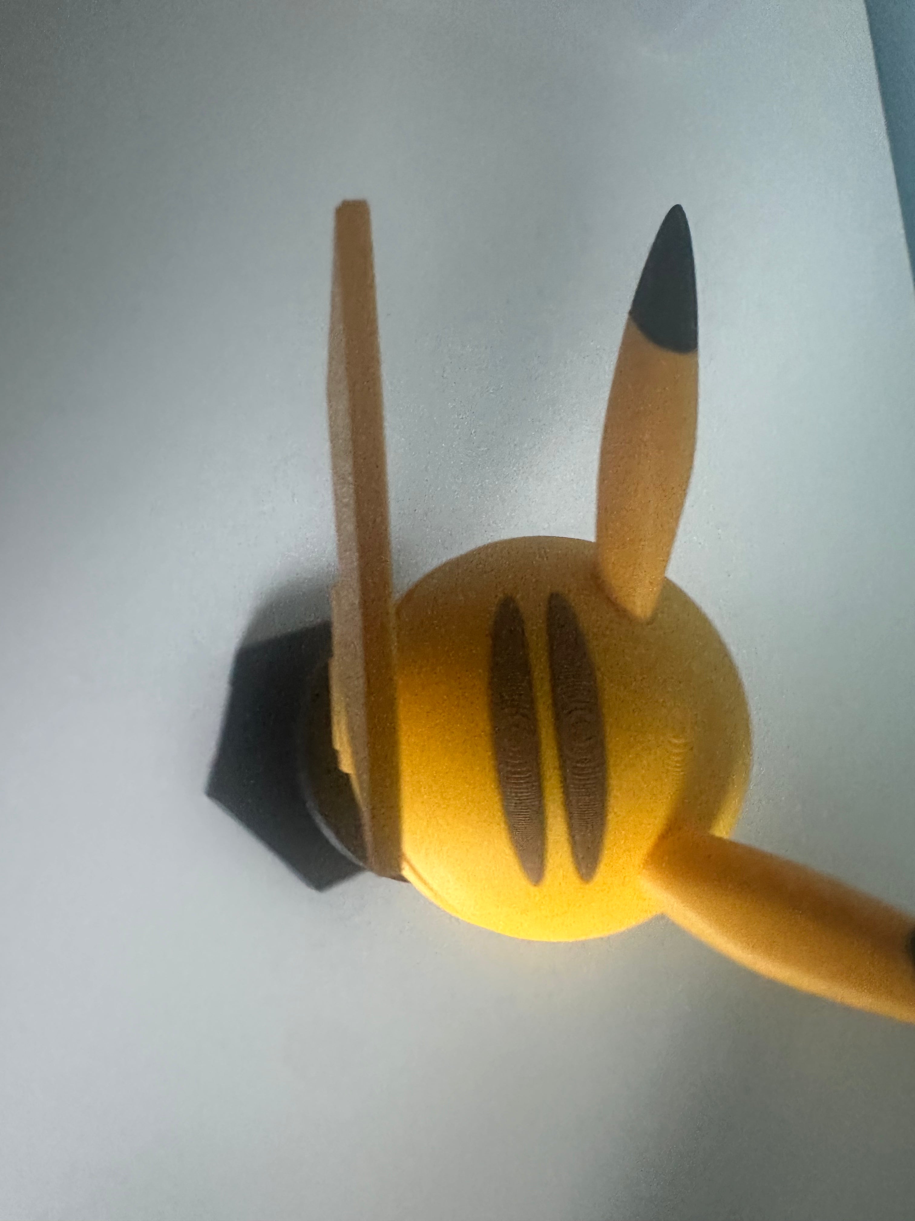 Pikachu Inspired Character Ball: Custom 3D Printed Collectible