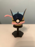 Greninja Inspired Character Ball: Custom 3D Printed Collectible