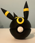 Umbreon Inspired Character Ball: Custom 3D Printed Collectible